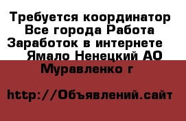 Требуется координатор - Все города Работа » Заработок в интернете   . Ямало-Ненецкий АО,Муравленко г.